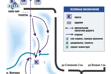 Фото горнолыжного курорта Степаново-Стреково в Московская область