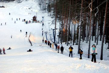 Фото горнолыжного курорта Пухтолова гора в Ленинградская область