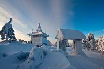 Фото горнолыжного курорта Качканар в Свердловская область