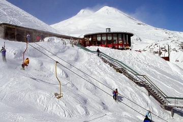 Фото горнолыжного курорта Чегет в Кабардино-Балкария