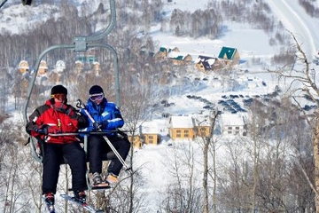 Фото горнолыжного курорта Юрманка в Новосибирская область