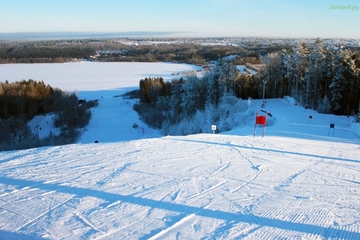 Фото горнолыжного курорта Снежный (Коробицыно) в Ленинградская область