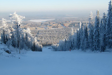 Фото горнолыжного курорта Висячий Камень в Свердловская область