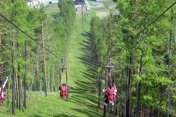 Фото горнолыжного курорта Бобровый Лог в Красноярский край