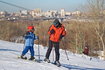 Фото горнолыжного курорта Горский в Новосибирская область