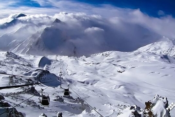 Фото горнолыжного курорта Эльбрус Азау в Кабардино-Балкария