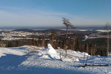 Фото горнолыжного курорта Висячий Камень в Свердловская область