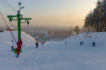 Фото горнолыжного курорта Иня в Новосибирская область