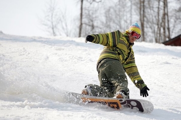 Фото горнолыжного курорта Снежный (Коробицыно) в Ленинградская область