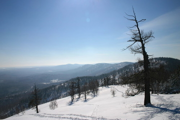 Фото горнолыжного курорта Вишневая, гора в Челябинская область