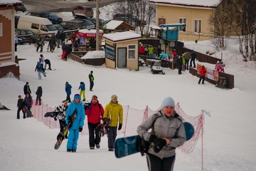 Фото горнолыжного курорта НордСтар в Мурманская область