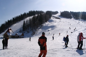Фото горнолыжного курорта Югус (Междуреченск) в Кемеровская область