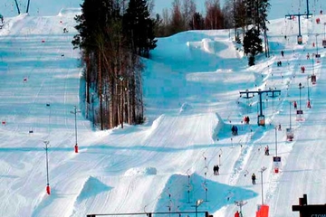 Фото горнолыжного курорта Красное Озеро в Ленинградская область