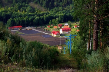 Фото горнолыжного курорта Золотая Гора в Кемеровская область